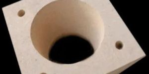 off White Square Burner Block