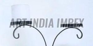 Modern Iron Candle Holder