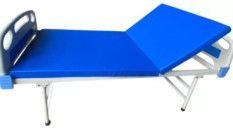Semi Fowler Hospital Bed ABS Panels and Blue Mattress