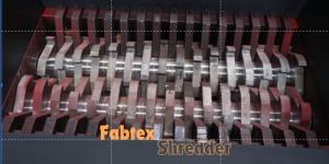 Twin Shaft E-Waste Shredder Machine