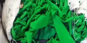 Green Cotton Hosiery Clips