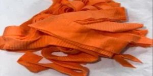 Orange Cotton Hosiery Clips