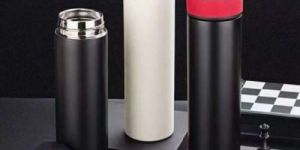 Temperature Display Bottle with Grip