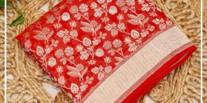 Red Banarasi Sarees