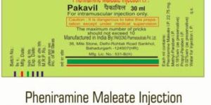 Pheniramine Maleate Injection