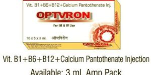 Vitamin b1 b6 b12 Calcium Pantothenate Injection IP