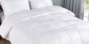 Premium Cotton White Plain Duvet Cover