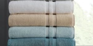 Premium Plain Cotton Bath Towel