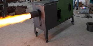 1 HP Automatic Feed Stainless Steel Wood Pellet Burner