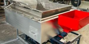 1 HP Rectangular Stainless Steel Snack Food Fryer