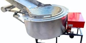2 HP Mild Steel Wood Pellet Bhatti Fryer