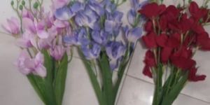 Artificial Orchid Flower Bunch