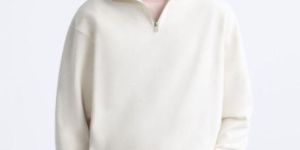 Mens Half Zip up Sweatshirt