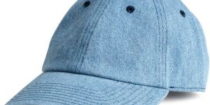 Sky Blue Denim Cap