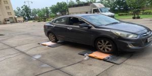 Portable Axle Weigh Pad