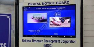 Wall Mount Digital Notice Board