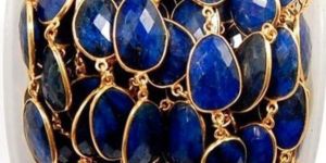 Sapphire Gemstone Brooch