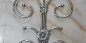 Floral Stainless Steel Railing Design