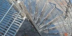 Round Design Stainless Steel Stair Railing