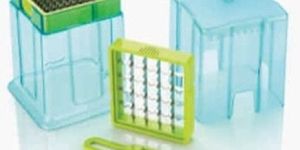 Prachit Transparent Green Plastic Potato Cutter