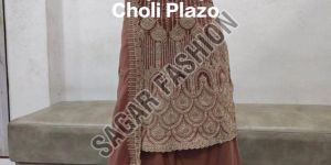 Ladies Stitched Sharara Suit with Dupatta