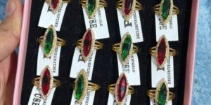 Cubic Zirconia Rose Gold Plated Ring