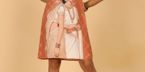 Ladies Printed Summer Dress