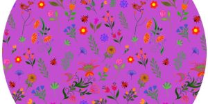 Multi Floral Printed Fabric