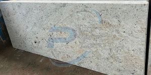 Polished Bhama Ivory Granite Slab