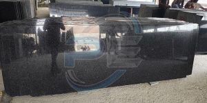 R Black Granite Slab
