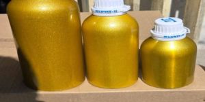 Golden Anodized Aluminum Bottle