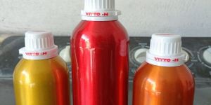 Metallic Coated Aluminum Essential Oil Bottle