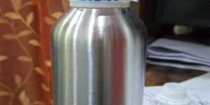 Silver Cylindrical Aluminum Bottle For Bio Pesticide Insecticide