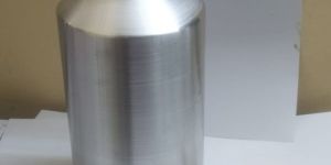 Silver Finish Aluminum Essential Oil Bottle