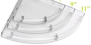 Unbreakable ABS Corner Shelf Nano