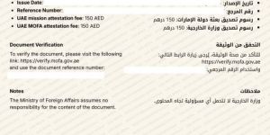 MOFA Attestation in Dubai