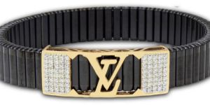 Mens 925 Silver Belt Bracelet