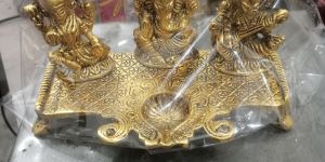 4*8*5 Inch, Lakshmi Ganesh Saraswati Statue