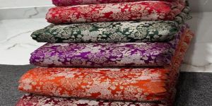 Printed Organza Silk Fabric