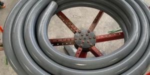 Grey PVC Suction Hose Pipe