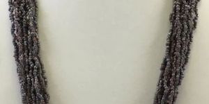 NK 10986 Grey Beaded Necklace