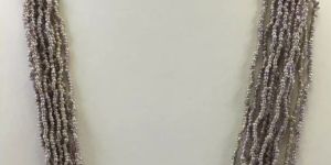 NK 10988 Grey Beaded Necklace