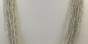 NK 11006 Grey Beaded Necklace