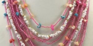 NK 11014 Multicolor Beaded Necklace