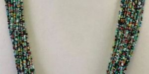 NK 11212A Multicolor Beaded Necklace