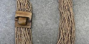 Brown Beaded Necklace