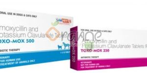 Toxo Mox 500mg Amoxycillin Potassium Clavulanate Tablets