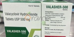 Valasher 500mg Valacyclovir Hydrochloride Tablets