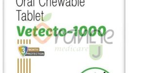 Vetecto 1000mg Oral Chewable Tablet