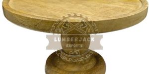 Wooden Serveware Pedestal Display Cake Stand